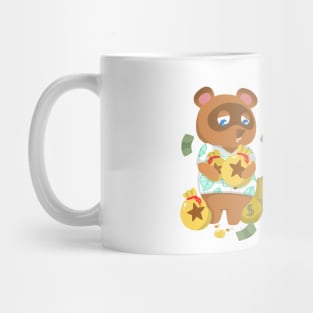 Greedy Boys Cartoon Mashup Funny Art Mug